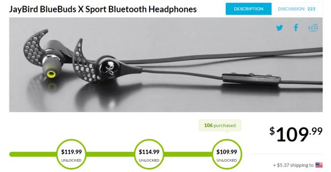 Fotografía - [Alerta Trato] Get The Auriculares Bluetooth JayBird BlueBuds X Por $ 109.99 De Massdrop